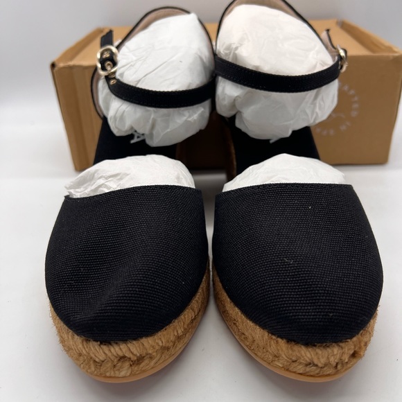 Viscata Peratallada Espadrille Canvas Wedges Spain Handmade 3 ½” Heel Women's 9 - Picture 7 of 16